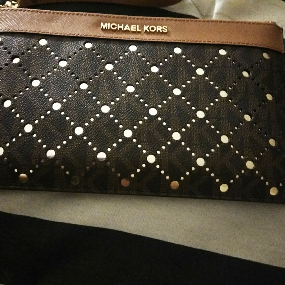 NWT Michael Kors clutch